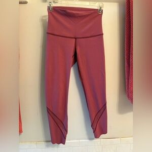 Lululemon Athletica Mauve Leggings